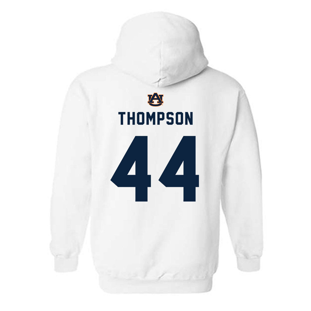 Auburn - NCAA Baseball : Ty Thompson - Replica Shersey Hooded Sweatshirt-1