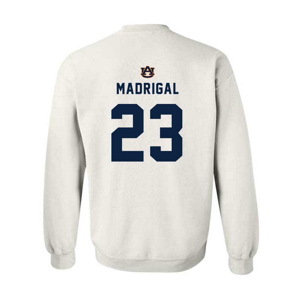 Auburn - NCAA Baseball : Eddie Madrigal - Replica Shersey Crewneck Sweatshirt-1