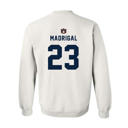 Auburn - NCAA Baseball : Eddie Madrigal - Replica Shersey Crewneck Sweatshirt-1