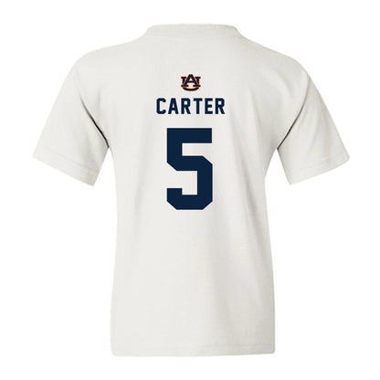 Auburn - NCAA Baseball : Bristol Carter - Replica Shersey Youth T-Shirt-1