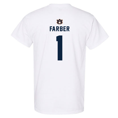 Auburn - NCAA Baseball : Ryne Farber - Replica Shersey T-Shirt-1