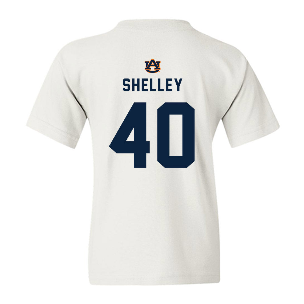 Auburn - NCAA Baseball : Wade Shelley - Replica Shersey Youth T-Shirt-1