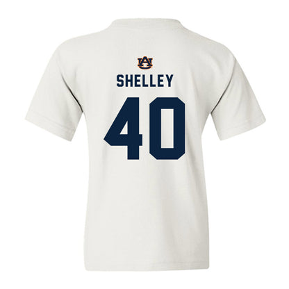 Auburn - NCAA Baseball : Wade Shelley - Replica Shersey Youth T-Shirt-1