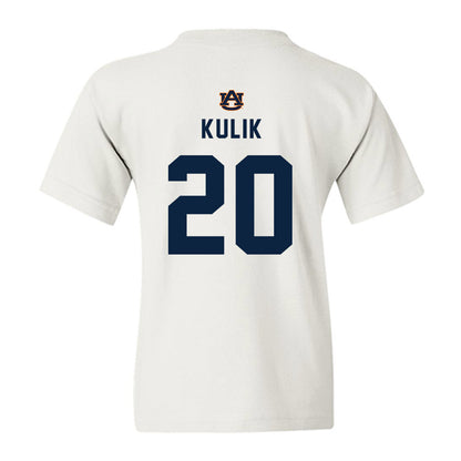 Auburn - NCAA Baseball : Marcel Kulik - Replica Shersey Youth T-Shirt-1