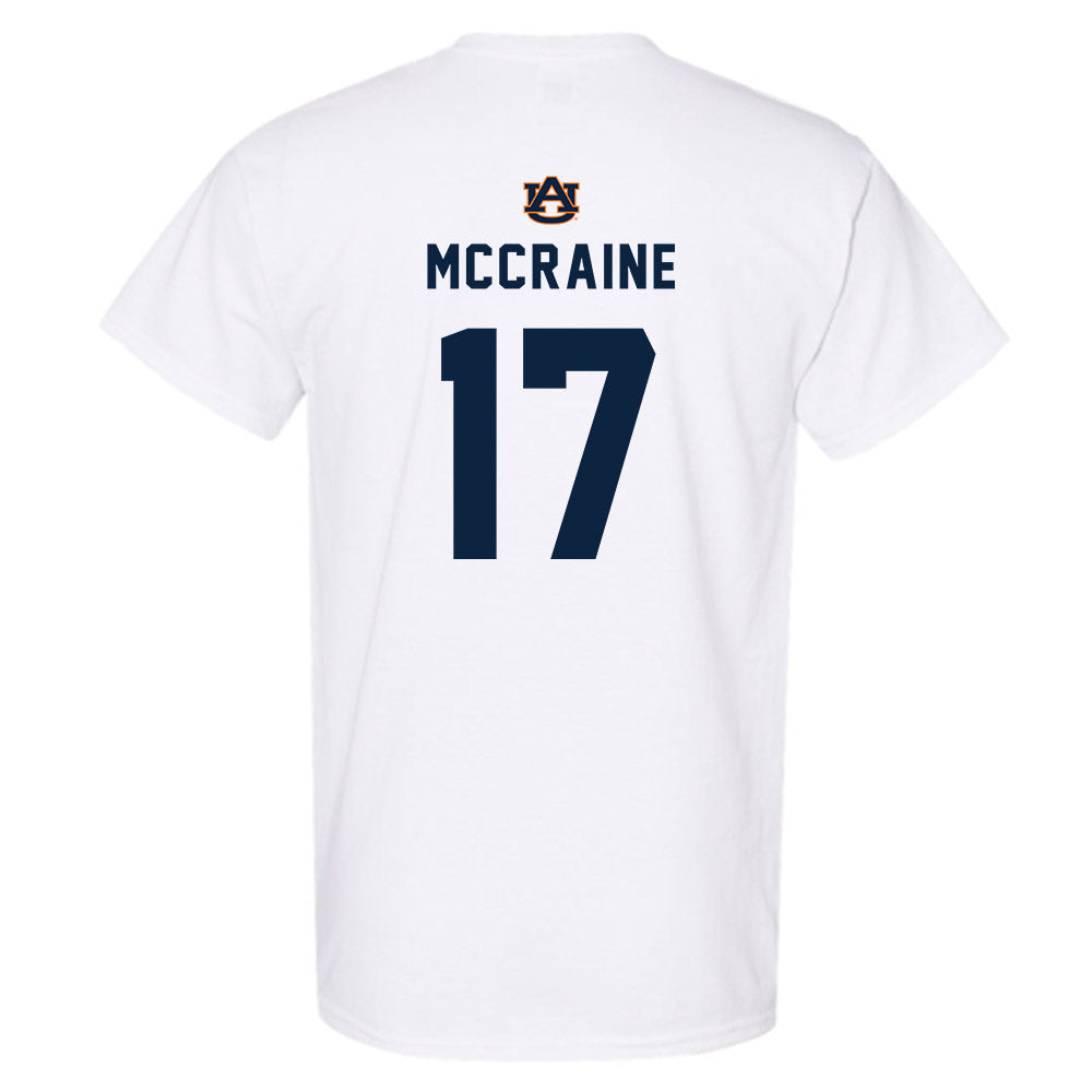Auburn - NCAA Baseball : Mason McCraine - Replica Shersey T-Shirt-1