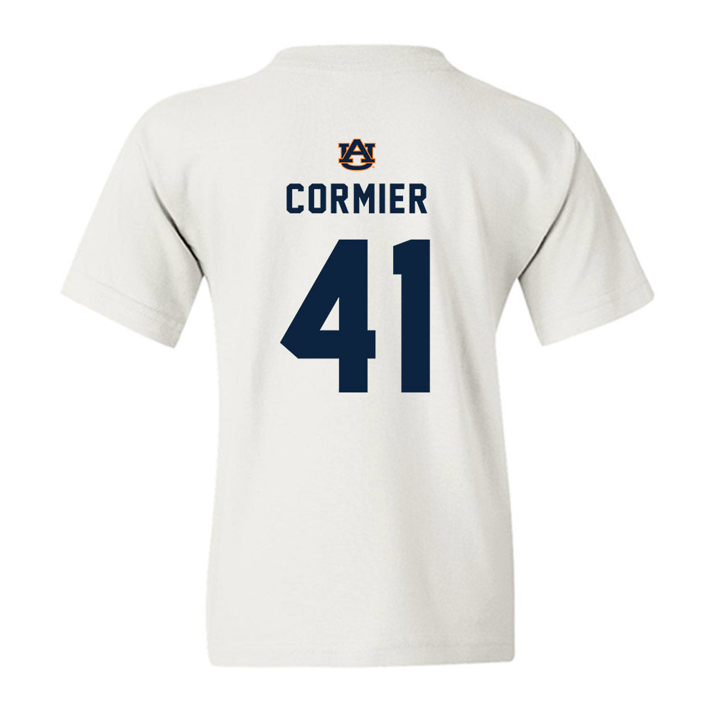 Auburn - NCAA Baseball : LJ Cormier - Replica Shersey Youth T-Shirt-1