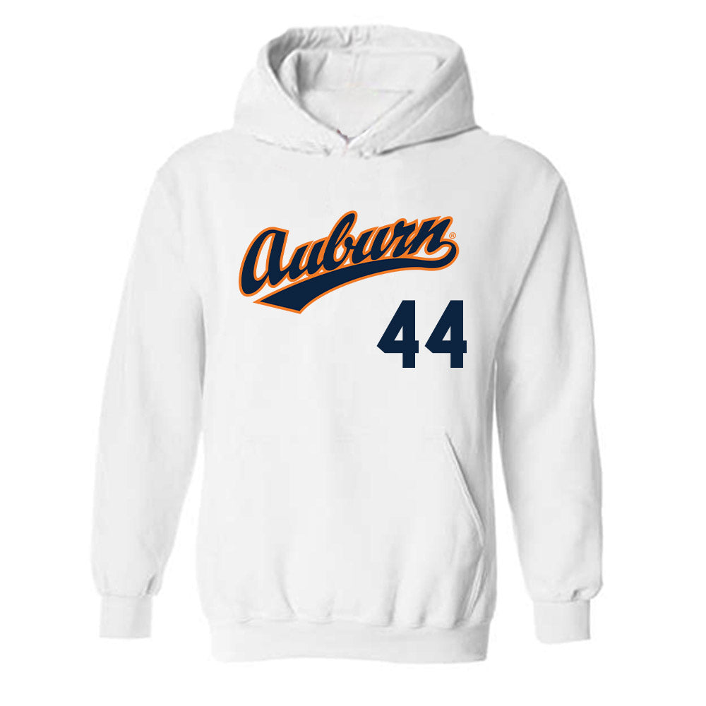 Auburn - NCAA Baseball : Ty Thompson - Replica Shersey Hooded Sweatshirt-0