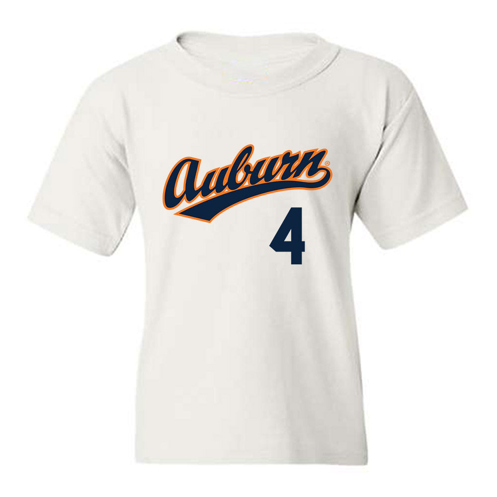 Auburn - NCAA Baseball : Jake Marciano - Replica Shersey Youth T-Shirt-0