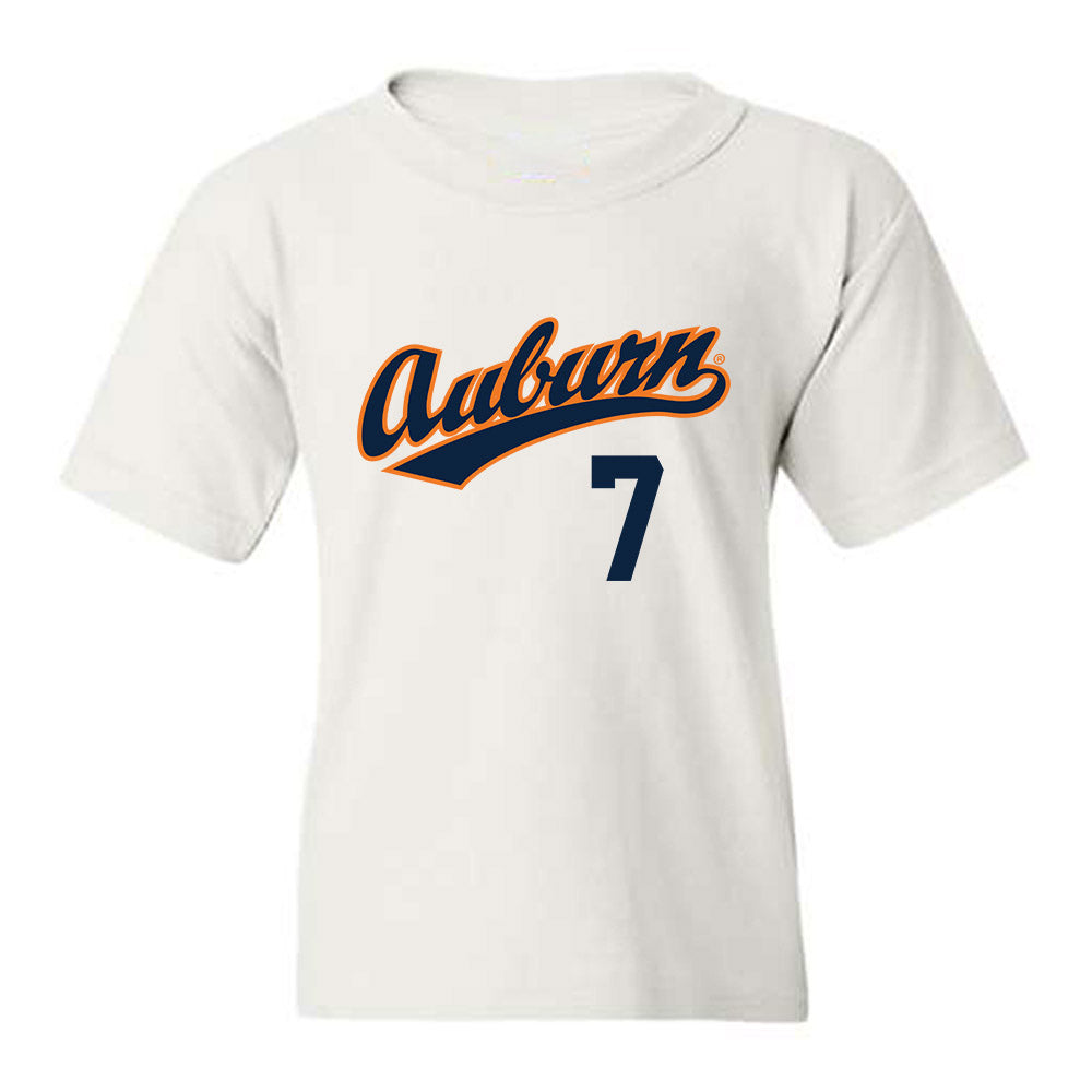 Auburn - NCAA Baseball : Todd Clay - Replica Shersey Youth T-Shirt-0
