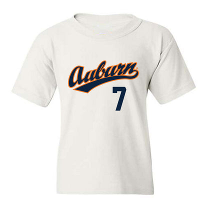 Auburn - NCAA Baseball : Todd Clay - Replica Shersey Youth T-Shirt-0