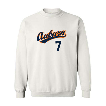 Auburn - NCAA Baseball : Todd Clay - Replica Shersey Crewneck Sweatshirt-0