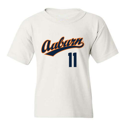 Auburn - NCAA Baseball : Brandon McCraine - Replica Shersey Youth T-Shirt-0