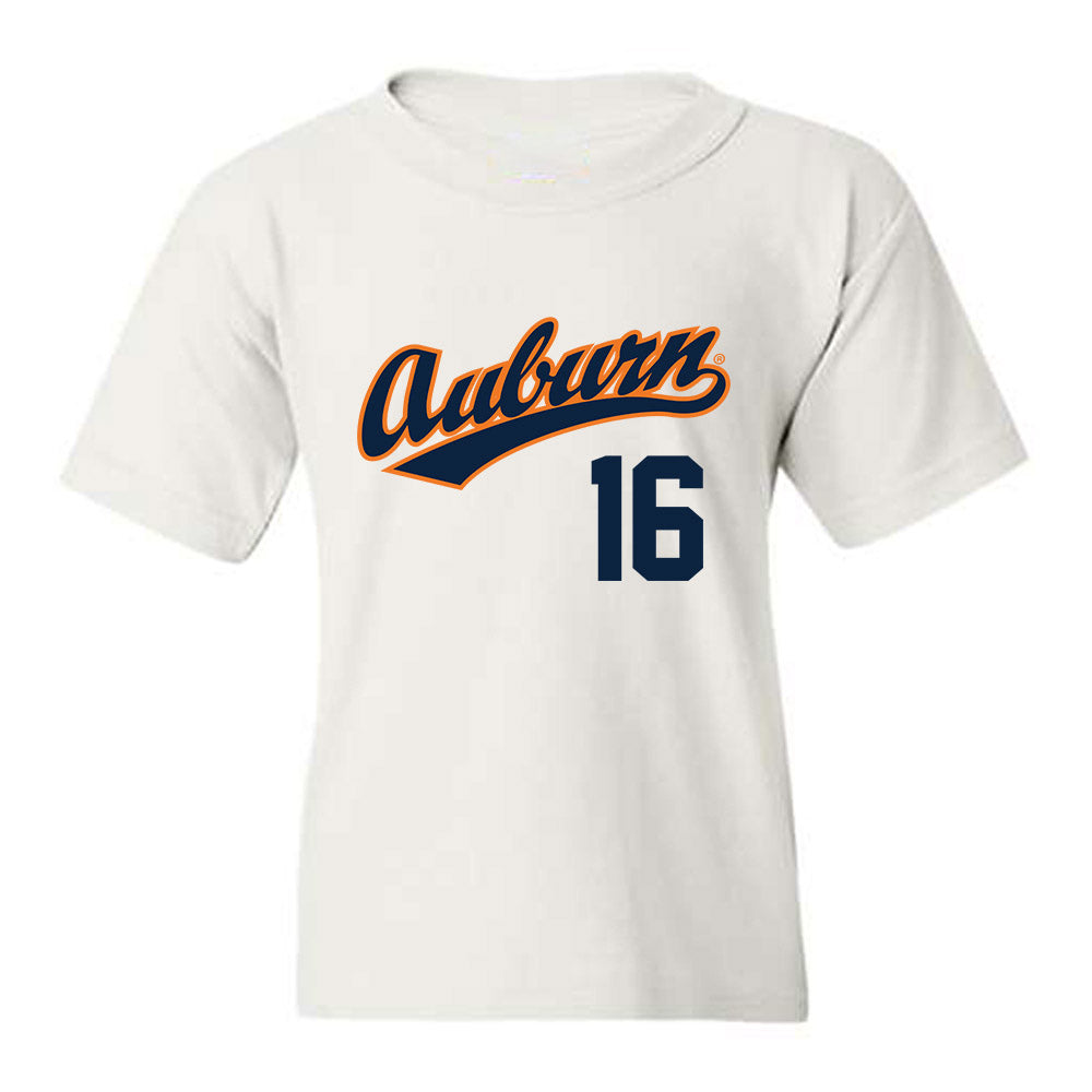 Auburn - NCAA Baseball : Clayton Armah - Replica Shersey Youth T-Shirt-0