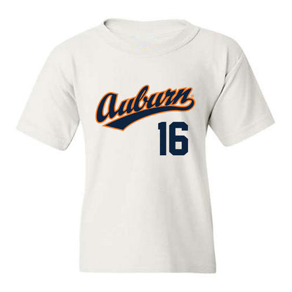 Auburn - NCAA Baseball : Clayton Armah - Replica Shersey Youth T-Shirt-0