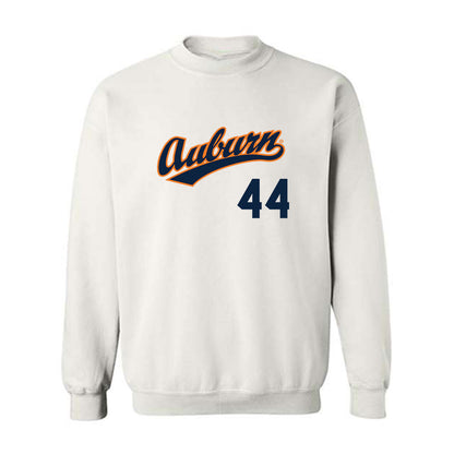 Auburn - NCAA Baseball : Ty Thompson - Replica Shersey Crewneck Sweatshirt-0