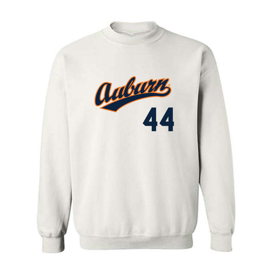 Auburn - NCAA Baseball : Ty Thompson - Replica Shersey Crewneck Sweatshirt-0