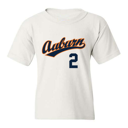 Auburn - NCAA Baseball : Chris Rembert - Replica Shersey Youth T-Shirt-0