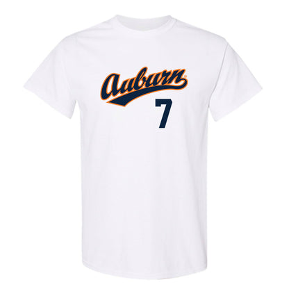 Auburn - NCAA Baseball : Todd Clay - Replica Shersey T-Shirt-0