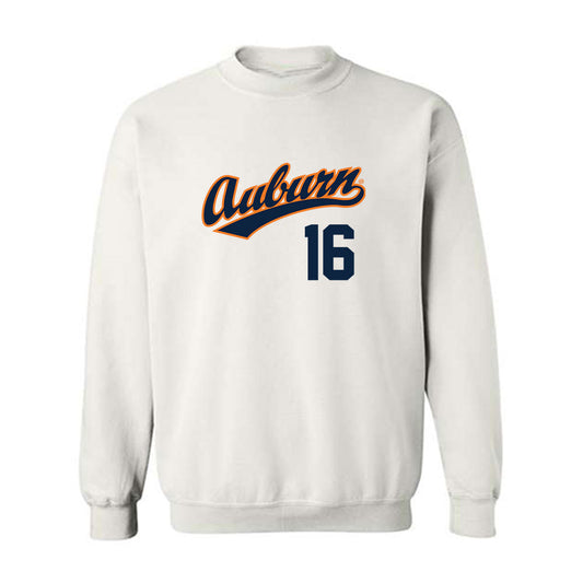 Auburn - NCAA Baseball : Clayton Armah - Replica Shersey Crewneck Sweatshirt-0