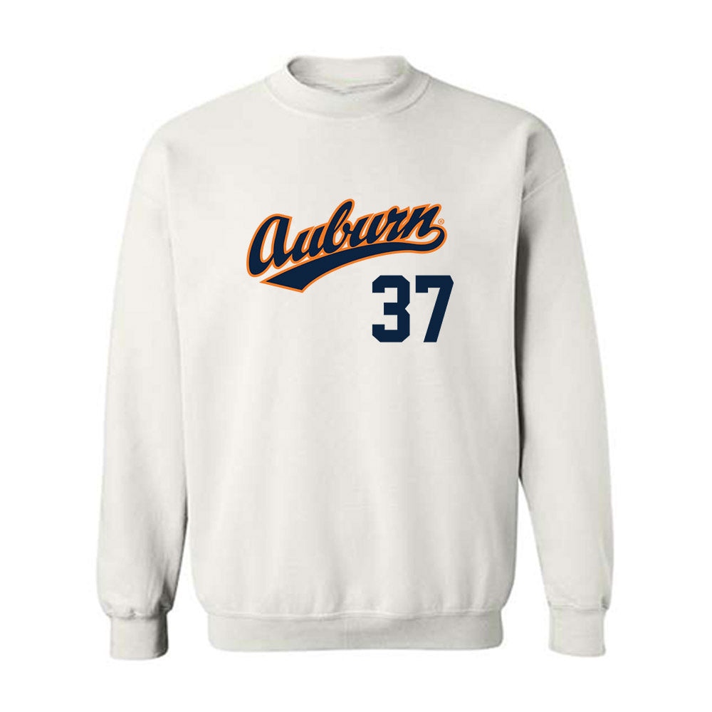 Auburn - NCAA Baseball : Trevor Booton - Replica Shersey Crewneck Sweatshirt-0