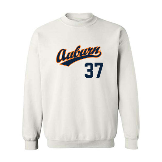 Auburn - NCAA Baseball : Trevor Booton - Replica Shersey Crewneck Sweatshirt-0