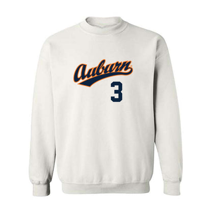 Auburn - NCAA Baseball : Chase Fralick - Replica Shersey Crewneck Sweatshirt-0