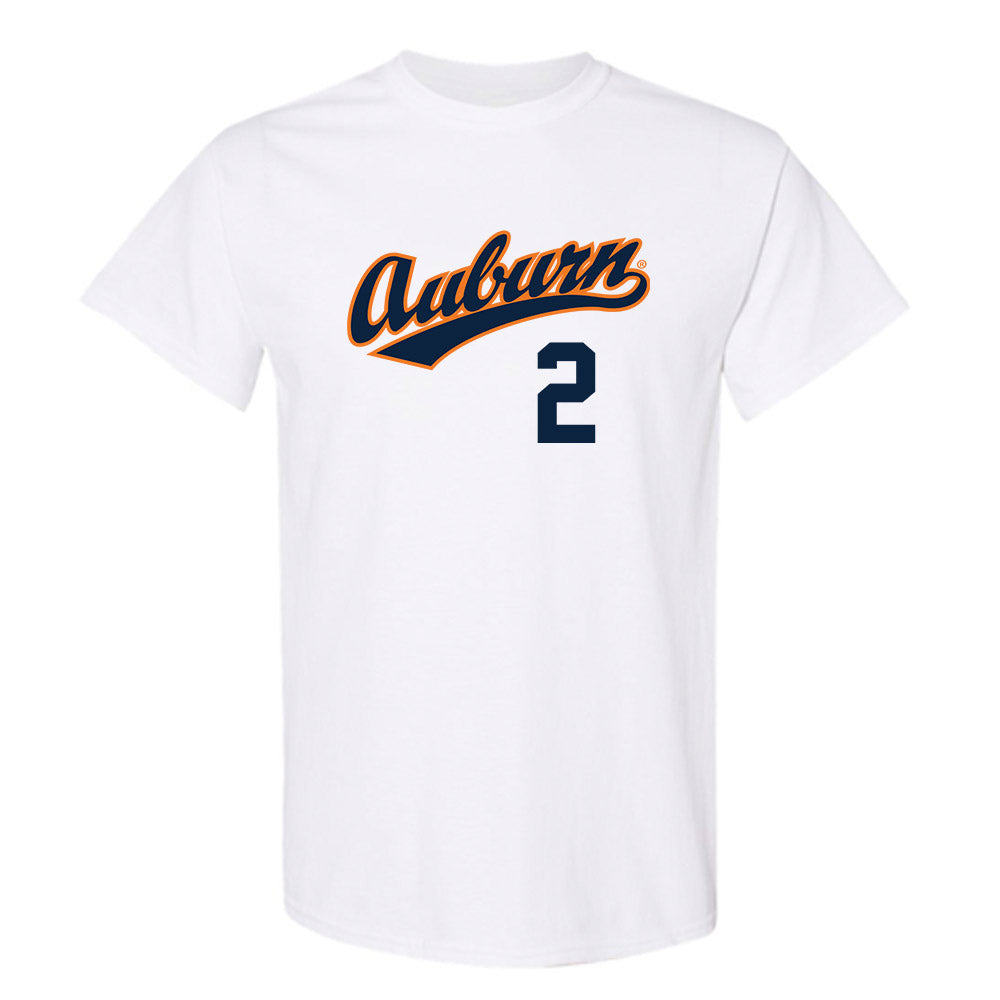 Auburn - NCAA Baseball : Chris Rembert - Replica Shersey T-Shirt-0