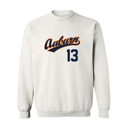 Auburn - NCAA Baseball : Ethan Harden - Replica Shersey Crewneck Sweatshirt-0