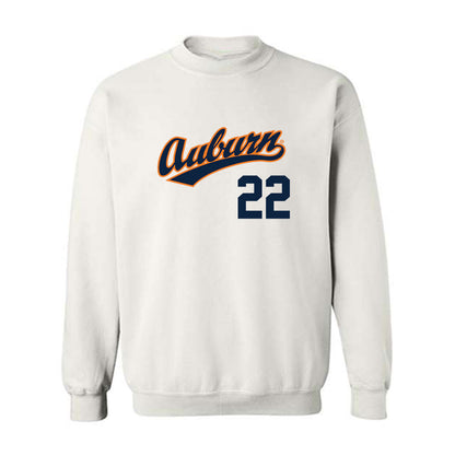 Auburn - NCAA Baseball : Connor Gatwood - Replica Shersey Crewneck Sweatshirt-0