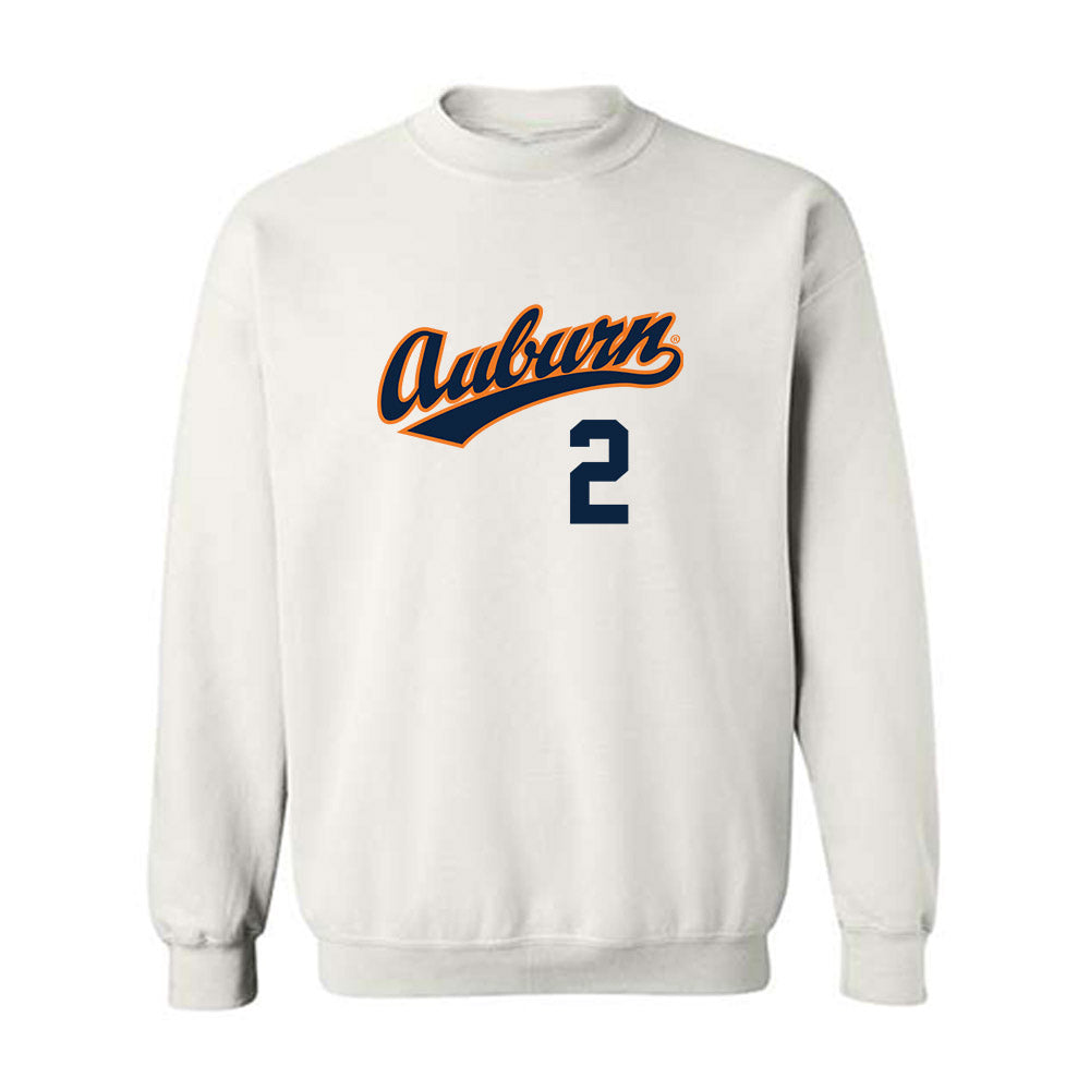 Auburn - NCAA Baseball : Chris Rembert - Replica Shersey Crewneck Sweatshirt-0