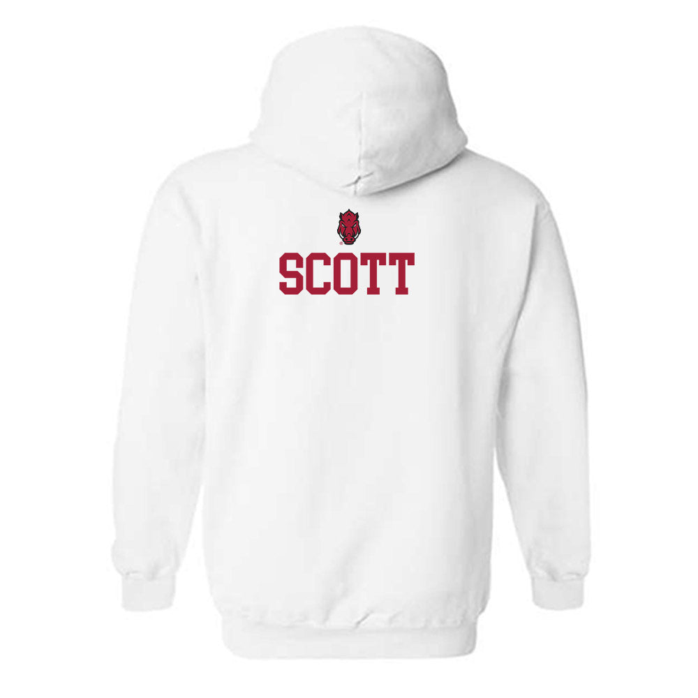 Arkansas - NCAA Women's Gymnastics : Finley Scott - Classic Shersey Hooded Sweatshirt-1