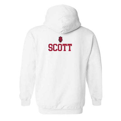 Arkansas - NCAA Women's Gymnastics : Finley Scott - Classic Shersey Hooded Sweatshirt-1