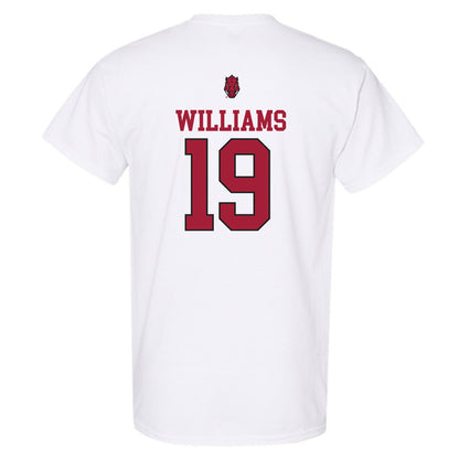 Arkansas - NCAA Football : Kyndrick Williams - Classic Shersey T-Shirt-1