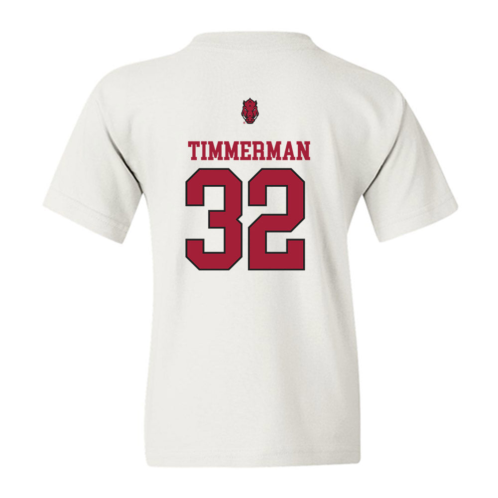 Arkansas - NCAA Softball : Saylor Timmerman - Classic Shersey Youth T-Shirt-1