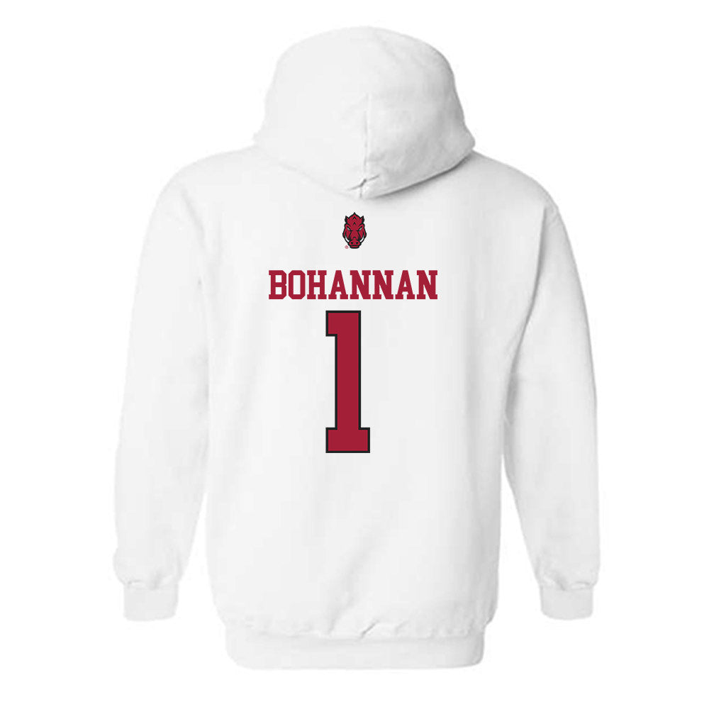 Arkansas - NCAA Women's Volleyball : Laci Bohannan - Classic Shersey Hooded Sweatshirt-1