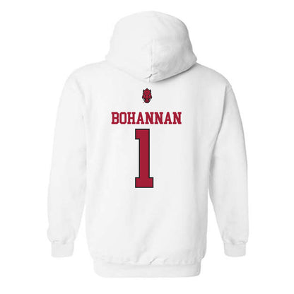 Arkansas - NCAA Women's Volleyball : Laci Bohannan - Classic Shersey Hooded Sweatshirt-1