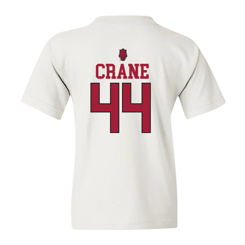 Arkansas - NCAA Baseball : Brody Crane - Classic Shersey Youth T-Shirt-1