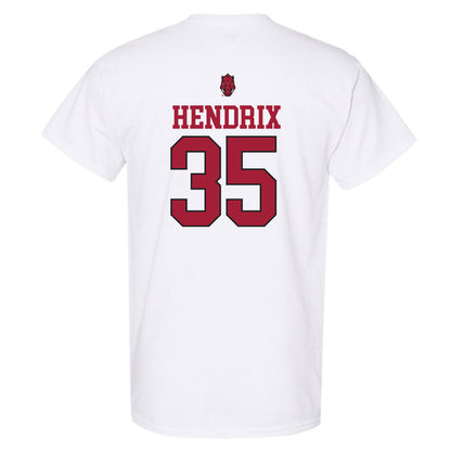 Arkansas - NCAA Football : Hutson Hendrix - Classic Shersey T-Shirt-1