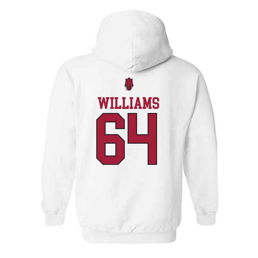 Arkansas - NCAA Football : Bryant Williams - Classic Shersey Hooded Sweatshirt-1