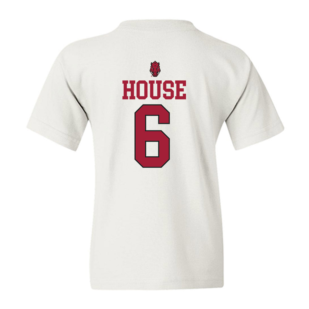 Arkansas - NCAA Football : Khmori House - Classic Shersey Youth T-Shirt-1