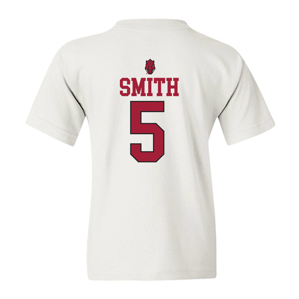 Arkansas - NCAA Football : Sutton Smith - Classic Shersey Youth T-Shirt-1