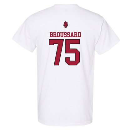 Arkansas - NCAA Football : Kavion Broussard - Classic Shersey T-Shirt-1