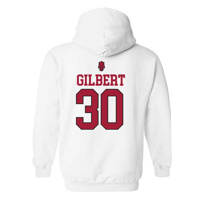 Arkansas - NCAA Football : Max Gilbert - Classic Shersey Hooded Sweatshirt-1