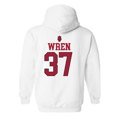 Arkansas - NCAA Baseball : Grant Wren - Classic Shersey Hooded Sweatshirt-1