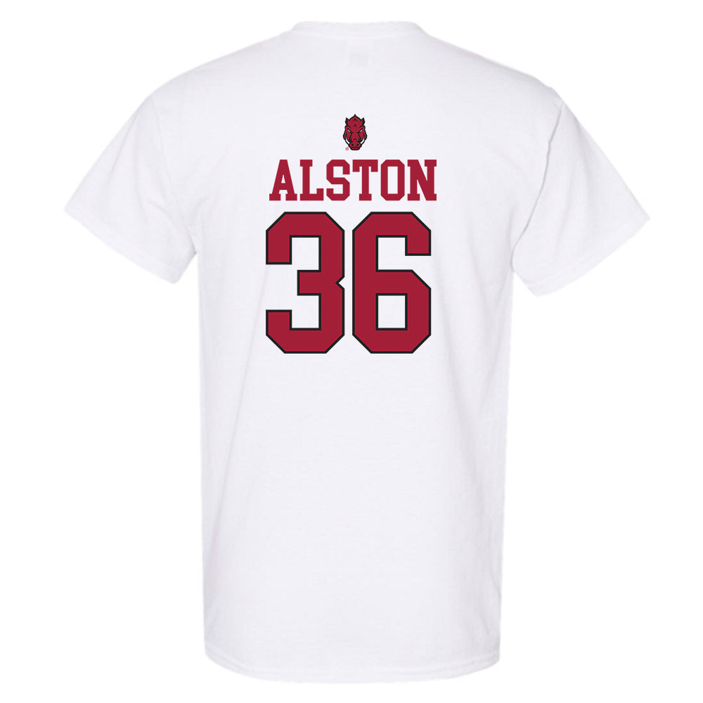 Arkansas - NCAA Football : Brian Alston - Classic Shersey T-Shirt-1
