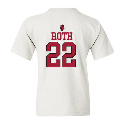 Arkansas - NCAA Women's Volleyball : Ava Roth - Classic Shersey Youth T-Shirt-1