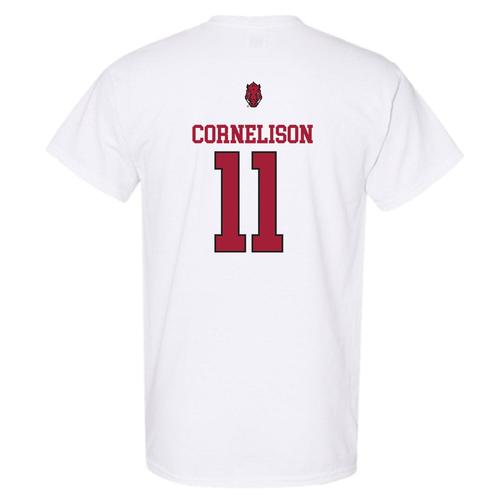 Arkansas - NCAA Baseball : Luke Cornelison - Classic Shersey T-Shirt-1