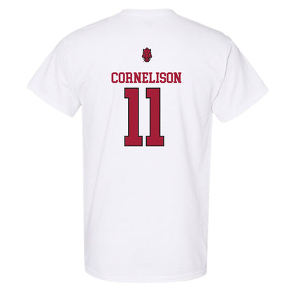 Arkansas - NCAA Baseball : Luke Cornelison - Classic Shersey T-Shirt-1
