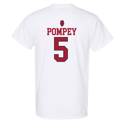 Arkansas - NCAA Baseball : TJ Pompey - Classic Shersey T-Shirt-1
