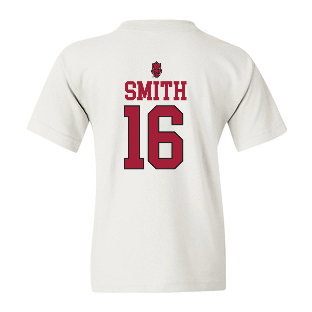 Arkansas - NCAA Women's Volleyball : Layla Smith - Classic Shersey Youth T-Shirt-1